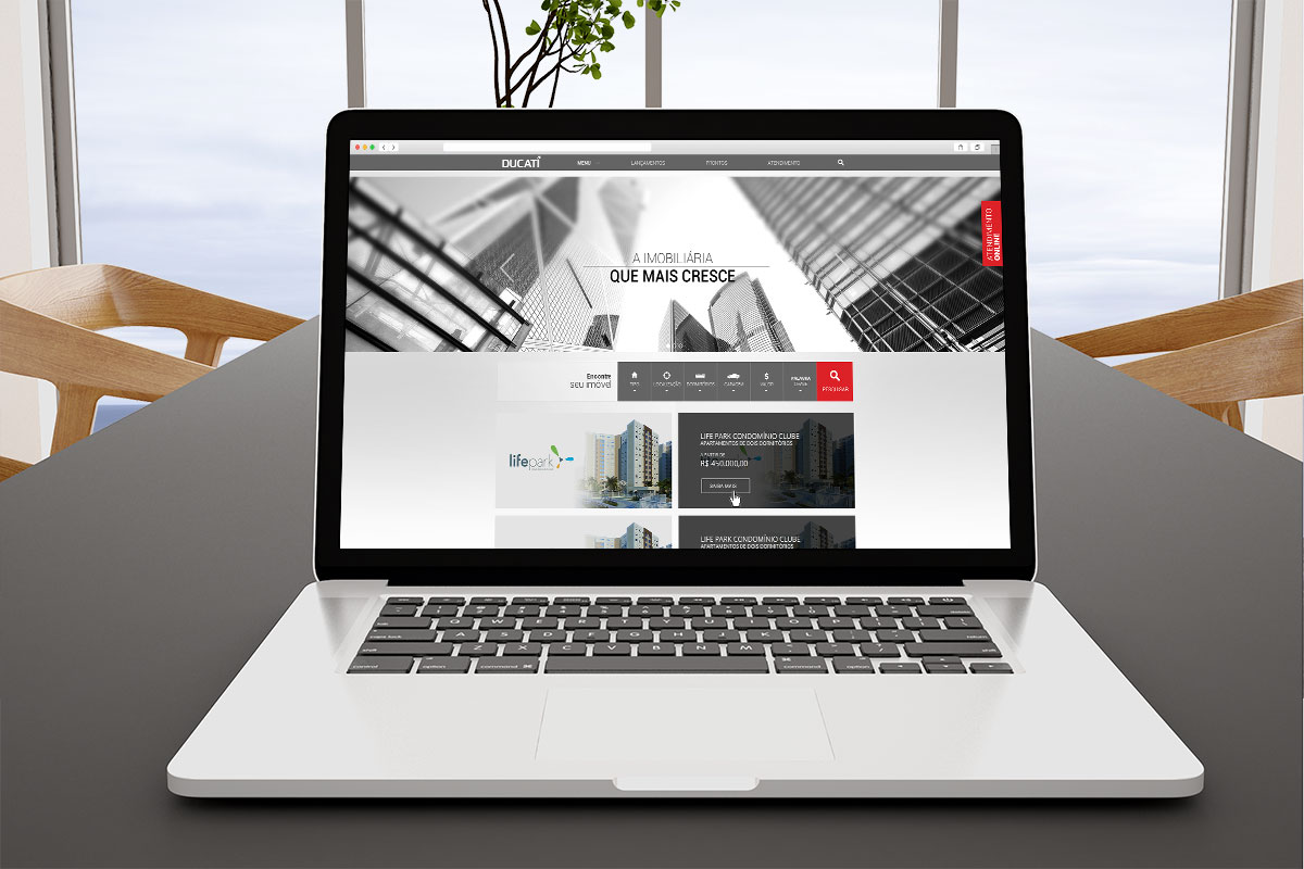 Ducati – Real Estate Website – UI