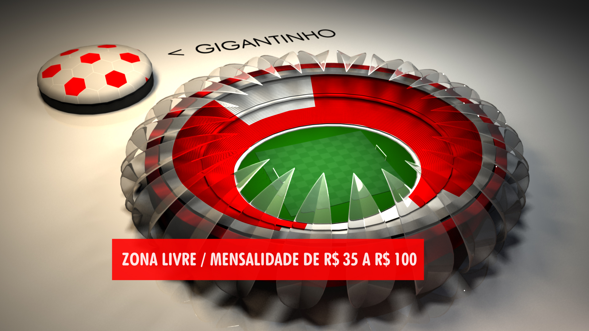 Beira Rio Stadium – 3D Presentation for TV – Jornal do Almoço – RBSTV